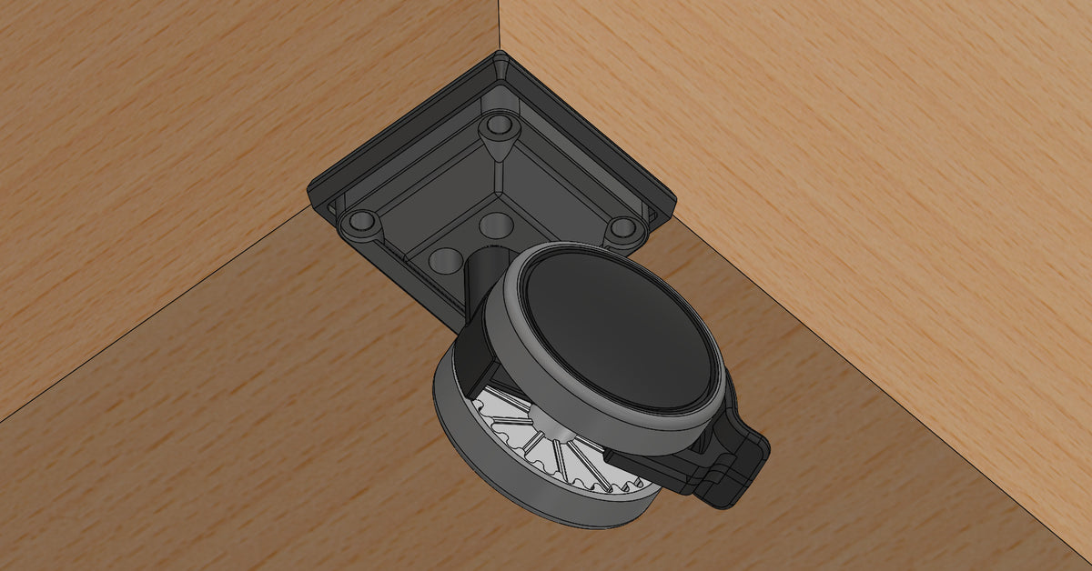 Rollendiscount Lenkrollen-Set Ø 75 mm mit Feststeller, Kantenschutz und Montageblock; schwarz.