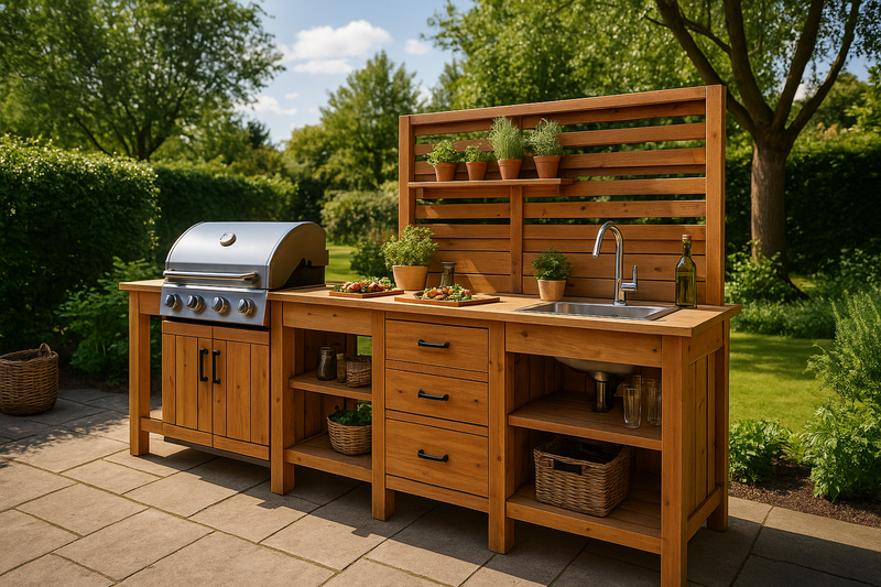 Outdoor-Küche selber bauen
